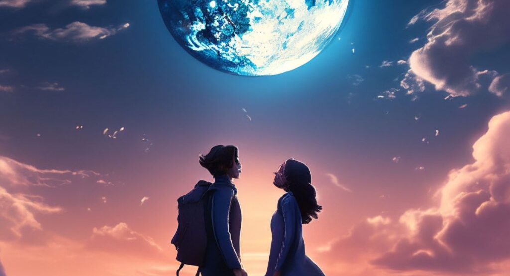 Gender-Neutral Japanese Names That Mean Moon