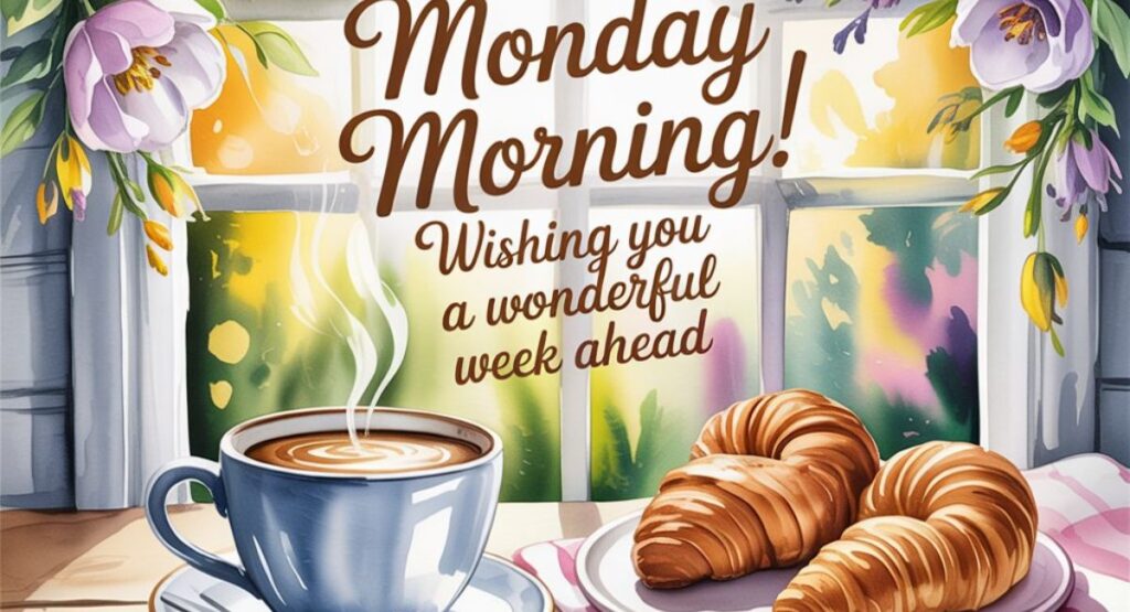 Good Morning Monday Wishes and Blessings