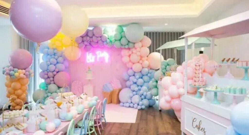 Balloon Garlands for a Festive Look