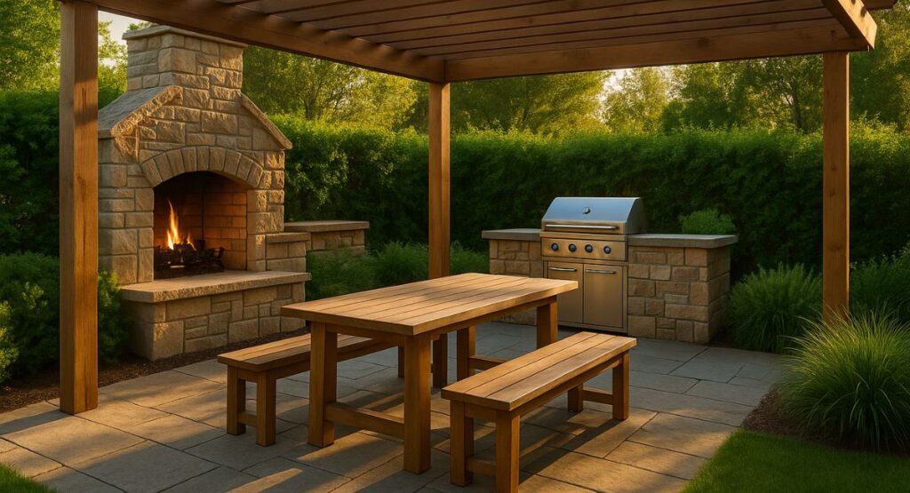 Building a Functional Barbecue Area