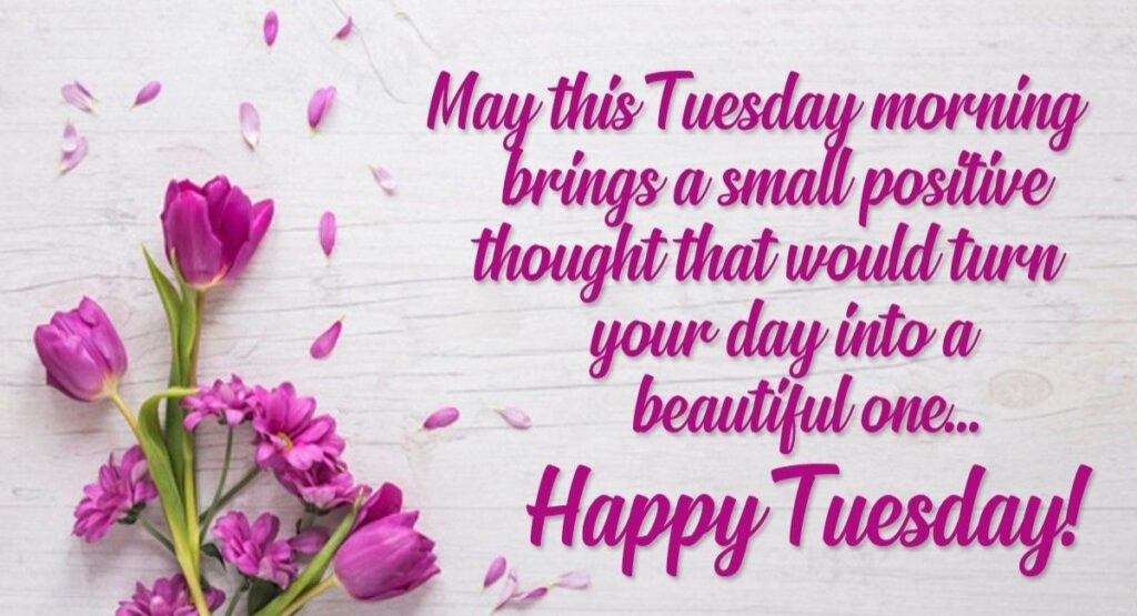 Positive Tuesday Blessings